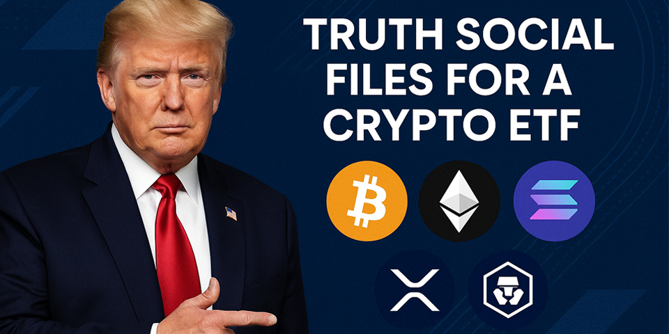 شرکت Truth Social ترامپ وارد بازار ETF رمزارزها شد