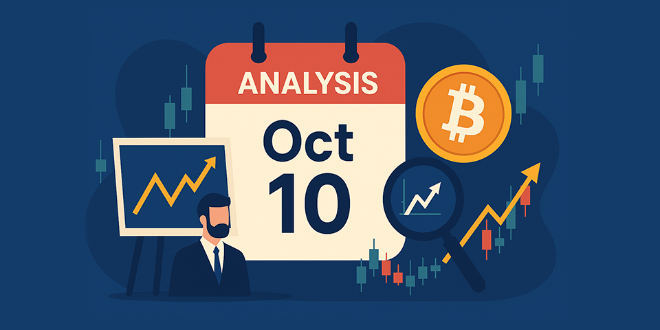 تحلیل تکنیکال بیت‌ کوین ۱۰ اکتبر ۲۰۲۵