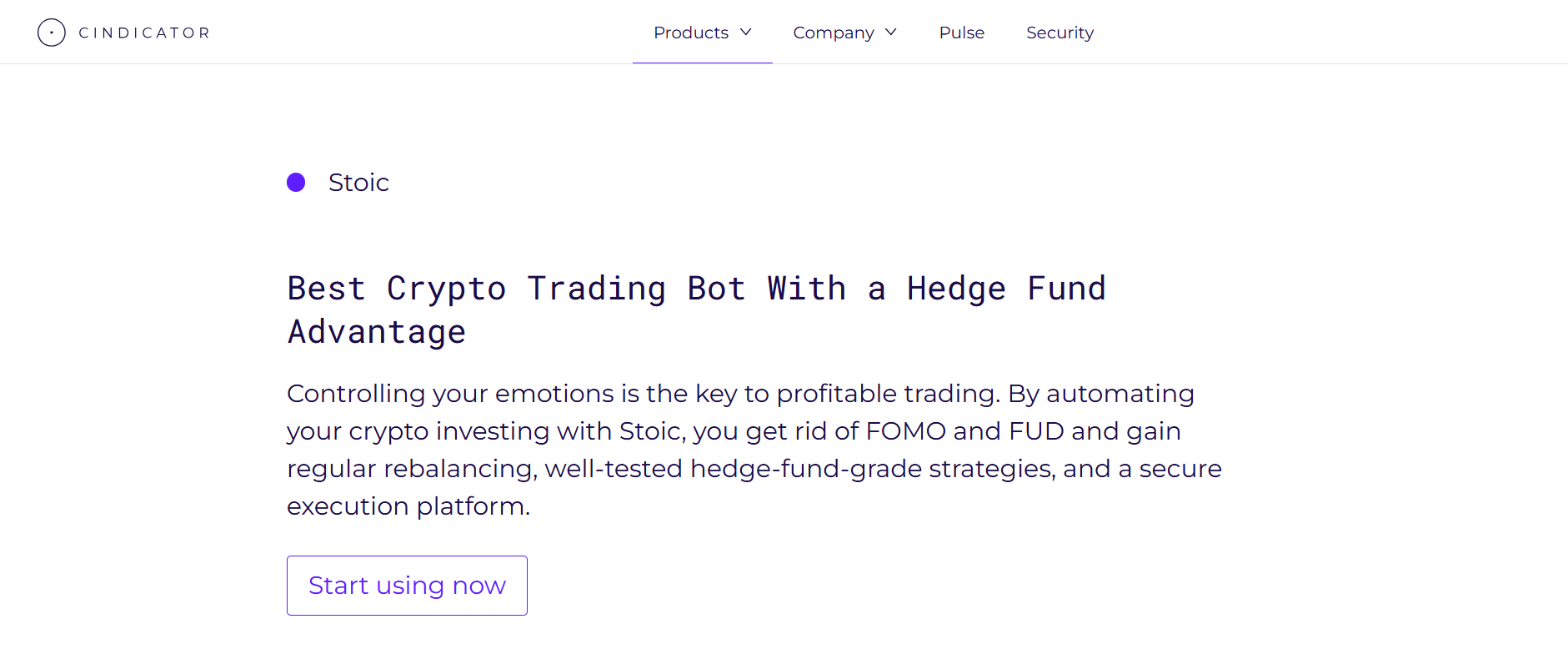 پلتفرم مارکت میکینگ Stoic